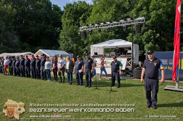 Bezirksfeuerwehrjugendleistungsbewerbe am 10. Juni 2017 im Schlosspark Tribuswinkel  Foto: Stefan Schneider BFKDO Baden