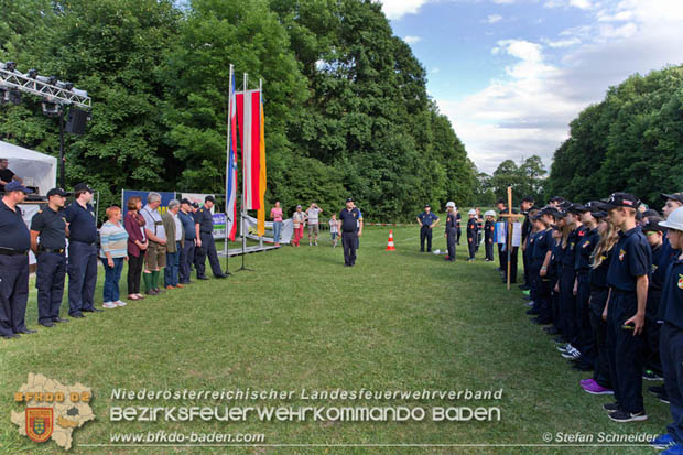 Bezirksfeuerwehrjugendleistungsbewerbe am 10. Juni 2017 im Schosspark Tribuswinkel  Foto: Stefan Schneider BFKDO Baden