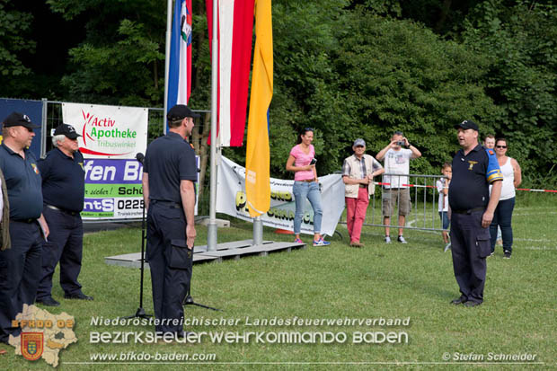 Bezirksfeuerwehrjugendleistungsbewerbe am 10. Juni 2017 im Schosspark Tribuswinkel  Foto: Stefan Schneider BFKDO Baden