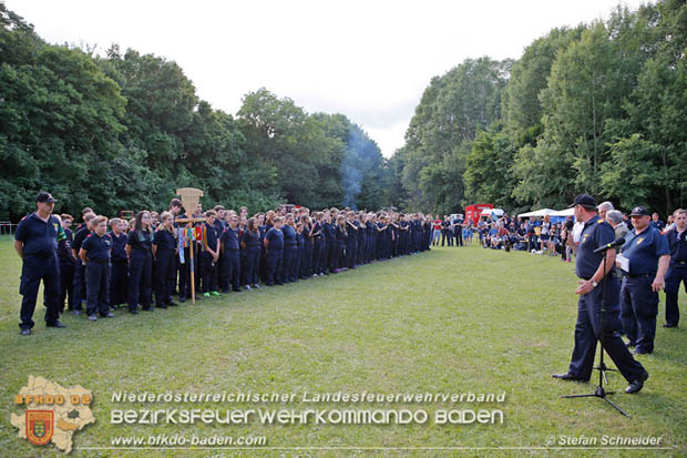 Bezirksfeuerwehrjugendleistungsbewerbe am 10. Juni 2017 im Schosspark Tribuswinkel  Foto: Stefan Schneider BFKDO Baden