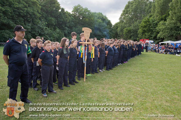 Bezirksfeuerwehrjugendleistungsbewerbe am 10. Juni 2017 im Schosspark Tribuswinkel  Foto: Stefan Schneider BFKDO Baden