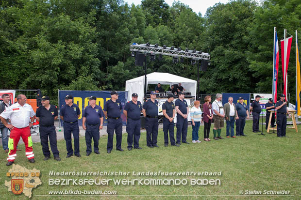 Bezirksfeuerwehrjugendleistungsbewerbe am 10. Juni 2017 im Schosspark Tribuswinkel  Foto: Stefan Schneider BFKDO Baden