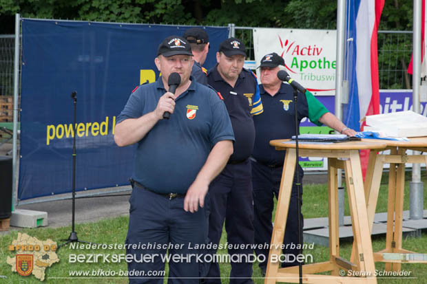 Bezirksfeuerwehrjugendleistungsbewerbe am 10. Juni 2017 im Schosspark Tribuswinkel  Foto: Stefan Schneider BFKDO Baden