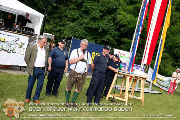 Bezirksfeuerwehrjugendleistungsbewerbe am 10. Juni 2017 im Schosspark Tribuswinkel  Foto: Stefan Schneider BFKDO Baden