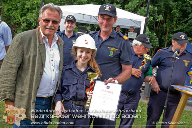 Bezirksfeuerwehrjugendleistungsbewerbe am 10. Juni 2017 im Schosspark Tribuswinkel  Foto: Stefan Schneider BFKDO Baden