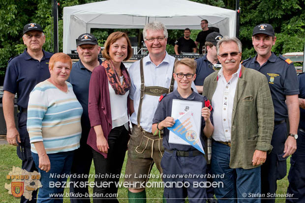 Bezirksfeuerwehrjugendleistungsbewerbe am 10. Juni 2017 im Schosspark Tribuswinkel  Foto: Stefan Schneider BFKDO Baden