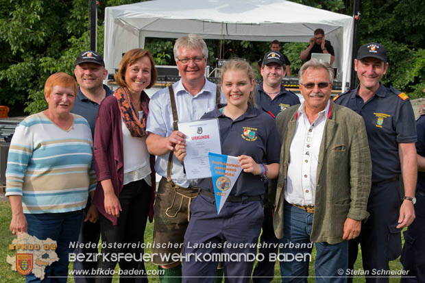 Bezirksfeuerwehrjugendleistungsbewerbe am 10. Juni 2017 im Schosspark Tribuswinkel  Foto: Stefan Schneider BFKDO Baden