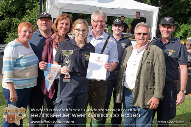 Bezirksfeuerwehrjugendleistungsbewerbe am 10. Juni 2017 im Schosspark Tribuswinkel  Foto: Stefan Schneider BFKDO Baden