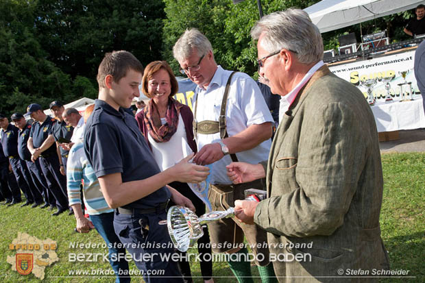 Bezirksfeuerwehrjugendleistungsbewerbe am 10. Juni 2017 im Schosspark Tribuswinkel  Foto: Stefan Schneider BFKDO Baden