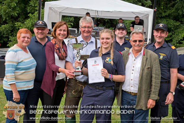 Bezirksfeuerwehrjugendleistungsbewerbe am 10. Juni 2017 im Schosspark Tribuswinkel  Foto: Stefan Schneider BFKDO Baden