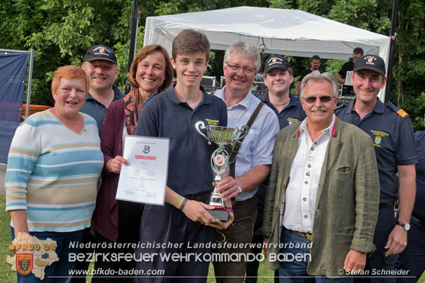 Bezirksfeuerwehrjugendleistungsbewerbe am 10. Juni 2017 im Schosspark Tribuswinkel  Foto: Stefan Schneider BFKDO Baden