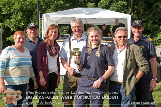 Bezirksfeuerwehrjugendleistungsbewerbe am 10. Juni 2017 im Schosspark Tribuswinkel  Foto: Stefan Schneider BFKDO Baden