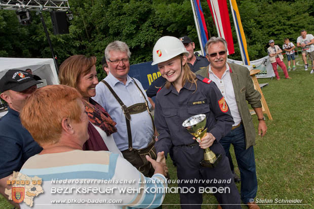 Bezirksfeuerwehrjugendleistungsbewerbe am 10. Juni 2017 im Schosspark Tribuswinkel  Foto: Stefan Schneider BFKDO Baden