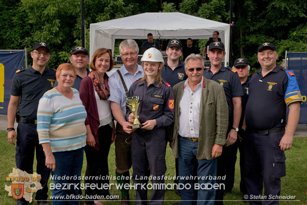 Bezirksfeuerwehrjugendleistungsbewerbe am 10. Juni 2017 im Schosspark Tribuswinkel  Foto: Stefan Schneider BFKDO Baden