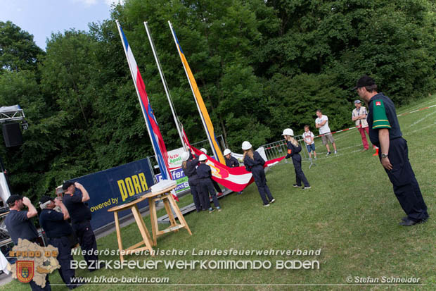 Bezirksfeuerwehrjugendleistungsbewerbe am 10. Juni 2017 im Schosspark Tribuswinkel  Foto: Stefan Schneider BFKDO Baden