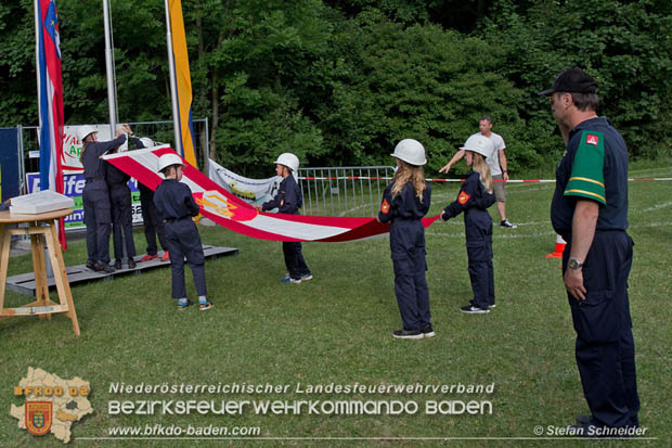 Bezirksfeuerwehrjugendleistungsbewerbe am 10. Juni 2017 im Schosspark Tribuswinkel  Foto: Stefan Schneider BFKDO Baden