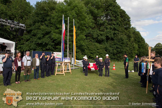 Bezirksfeuerwehrjugendleistungsbewerbe am 10. Juni 2017 im Schosspark Tribuswinkel  Foto: Stefan Schneider BFKDO Baden