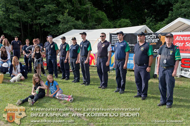 Bezirksfeuerwehrjugendleistungsbewerbe am 10. Juni 2017 im Schosspark Tribuswinkel  Foto: Stefan Schneider BFKDO Baden