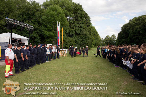 Bezirksfeuerwehrjugendleistungsbewerbe am 10. Juni 2017 im Schosspark Tribuswinkel  Foto: Stefan Schneider BFKDO Baden