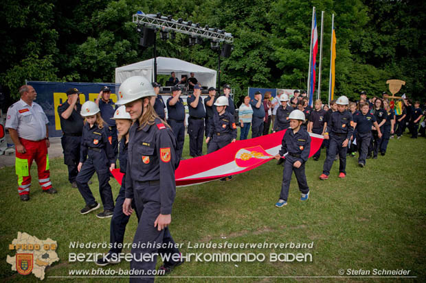 Bezirksfeuerwehrjugendleistungsbewerbe am 10. Juni 2017 im Schosspark Tribuswinkel  Foto: Stefan Schneider BFKDO Baden