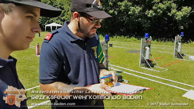 Bezirksfeuerwehrjugendleistungsbewerbe am 10. Juni 2017 im Schlosspark Tribuswinkel  Foto: Stefan Schneider BFKDO Baden