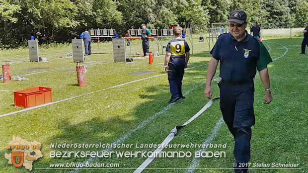 Bezirksfeuerwehrjugendleistungsbewerbe am 10. Juni 2017 im Schlosspark Tribuswinkel  Foto: Stefan Schneider BFKDO Baden