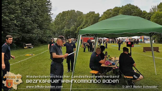 Bezirksfeuerwehrjugendleistungsbewerbe am 10. Juni 2017 im Schlosspark Tribuswinkel  Foto: Stefan Schneider BFKDO Baden