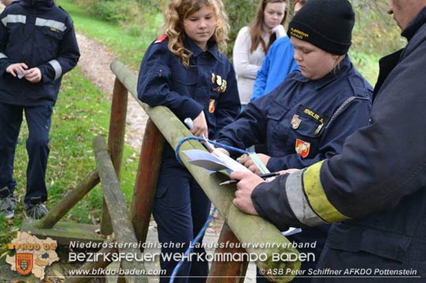 20171021 Fertigkeitsabzeichen Wasserdienst der Feuerwehrjugend in Neuhaus