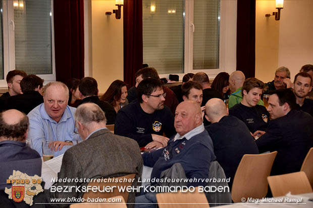 20170217 Jahreshauptversammlung der Badener Feuerwehren im Kolpinghaus Foto: Mag. Michael Rampl