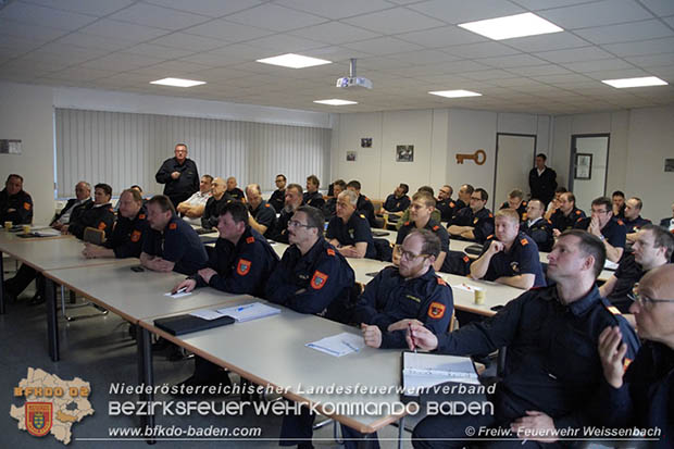 Feuerwehrkommandanten Fortbildug 2017  Foto:  Marcel Reischer FF Weissenbach