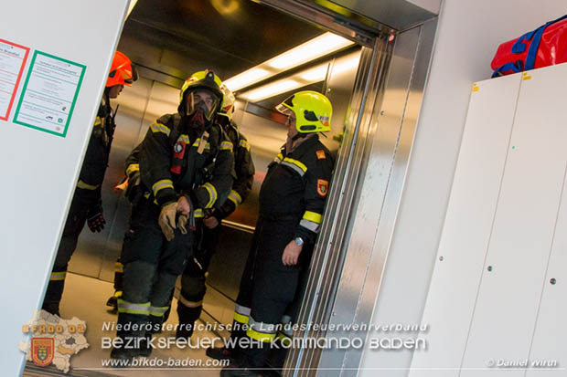 20170510 Erste Feuerwehr-Abschnittsbung im neuen Landesklinikum Baden  Foto:  ASB Daniel Wirth