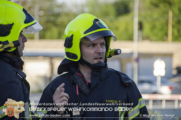 20170510 Erste Feuerwehr-Abschnittsbung im neuen Landesklinikum Baden  Foto:  V Mag. Michael Rampl