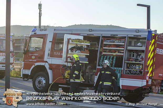 20170510 Erste Feuerwehr-Abschnittsbung im neuen Landesklinikum Baden  Foto:  V Mag. Michael Rampl