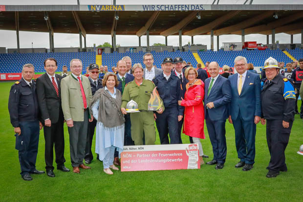 7.Platz fr die Wettkampfgruppe Weigelsdorf 2 in Bronze mit Alterspunkte Fotos:  A. Nittner und M. Fischer N LFKDO