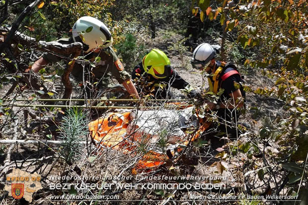 20170930_KHD Zugsbung des 4. Zuges der 2. KHD Bereitschaft - Schlsselwald bei Gainfarn  Foto:  Martin Strubreiter FF Baden Weikersdorf