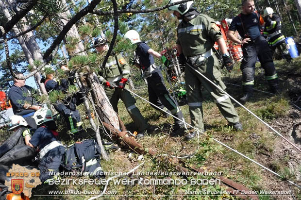 20170930_KHD Zugsbung des 4. Zuges der 2. KHD Bereitschaft - Schlsselwald bei Gainfarn  Foto:  Martin Strubreiter FF Baden Weikersdorf