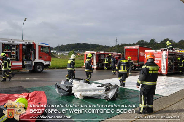 Kopal 2017 - bung des Katastrophenhilfsdienstes (KHD) der niedersterreichischen Feuerwehren in St. Plten auf dem ehemaligen Gelnder der Kopal-Kaserne  Foto:  Hans Dietl FF Mllersdorf