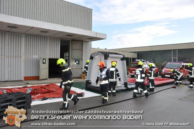 Kopal 2017 - bung des Katastrophenhilfsdienstes (KHD) der niedersterreichischen Feuerwehren in St. Plten auf dem ehemaligen Gelnder der Kopal-Kaserne  Foto:  Hans Dietl FF Mllersdorf