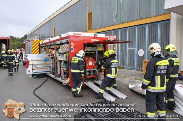 Kopal 2017 - bung des Katastrophenhilfsdienstes (KHD) der niedersterreichischen Feuerwehren in St. Plten auf dem ehemaligen Gelnder der Kopal-Kaserne  Foto:  Hans Dietl FF Mllersdorf