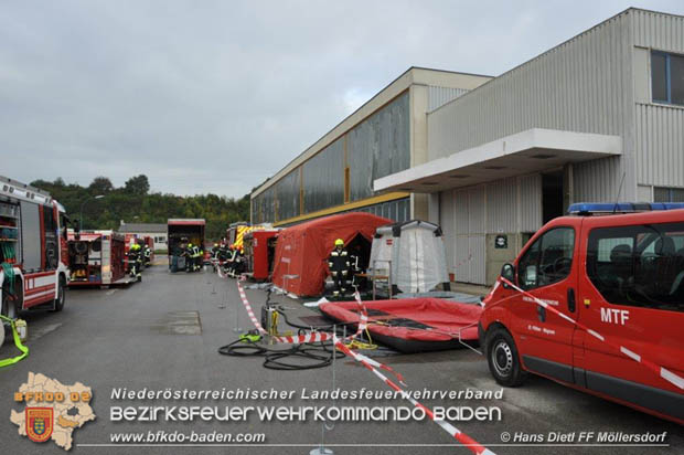 Kopal 2017 - bung des Katastrophenhilfsdienstes (KHD) der niedersterreichischen Feuerwehren in St. Plten auf dem ehemaligen Gelnder der Kopal-Kaserne  Foto:  Hans Dietl FF Mllersdorf