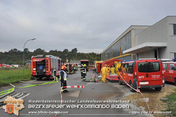 Kopal 2017 - bung des Katastrophenhilfsdienstes (KHD) der niedersterreichischen Feuerwehren in St. Plten auf dem ehemaligen Gelnder der Kopal-Kaserne  Foto:  Hans Dietl FF Mllersdorf