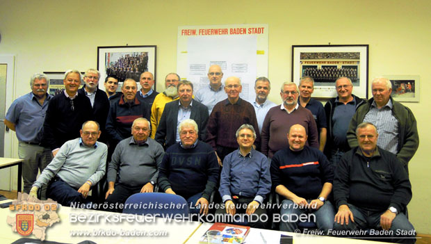 20171107 Sitzung der Sachbearbeiter Feuerwehrgeschichte Bezirk Baden in Baden Foto: FF Baden-Stadt