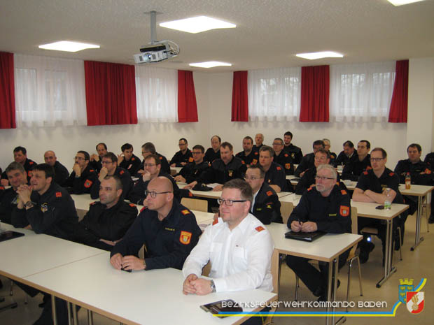 Feuerwehrkommandanten Fortbildung 2018  Foto: Dieter Jost BFKDO BADEN