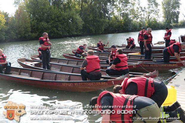 20180908 Der 6. KHD ZUG (Wasserdienstzug) bte erneut in Klosterneuburg  Foto: Jrgen RUDOLF FF Teesdorf 