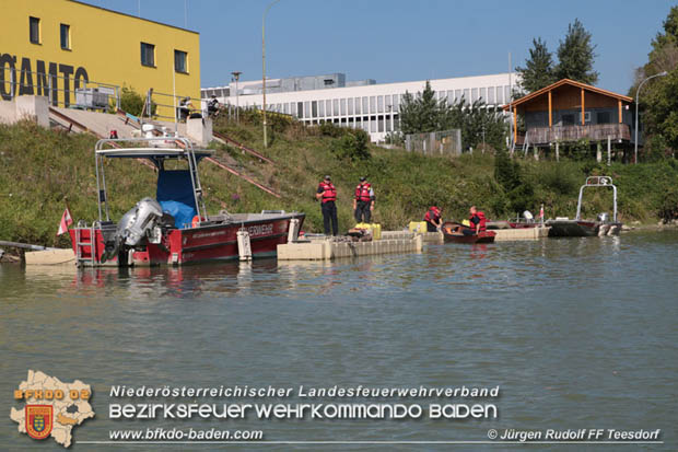 20180908 Der 6. KHD ZUG (Wasserdienstzug) bte erneut in Klosterneuburg  Foto: Jrgen RUDOLF FF Teesdorf 