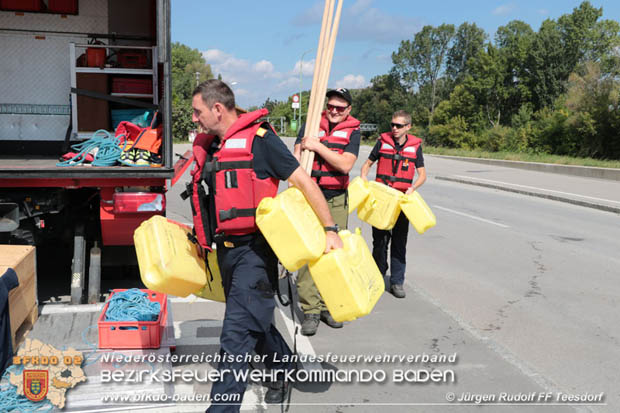 20180908 Der 6. KHD ZUG (Wasserdienstzug) bte erneut in Klosterneuburg  Foto: Jrgen RUDOLF FF Teesdorf 