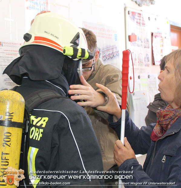 20180928 Besondere Besucher bei der Feuerwehr Unterwaltersdorf  Foto: Hubert Wagner