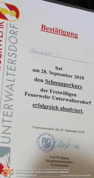 20180928 Besondere Besucher bei der Feuerwehr Unterwaltersdorf Foto: Hubert Wagner 20180928 Besondere Besucher bei der Feuerwehr Unterwaltersdorf Foto: Hubert Wagner