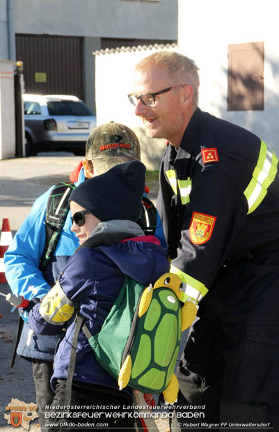 20180928 Besondere Besucher bei der Feuerwehr Unterwaltersdorf  Foto: Hubert Wagner