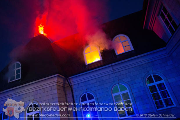 20181012 Realistische Brandeinsatzbung in Oberwaltersdorf  Foto:  Stefan Schneider